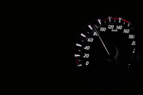 A speedometer measures "instantaneous speed".